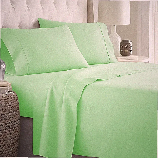100% Cotton 1000 Thread Count Sage Solid Select Sheets OR Duvet Covers