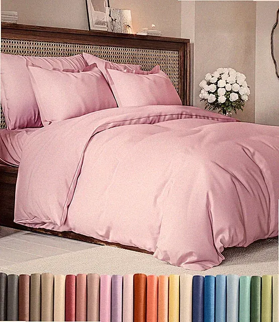 Duvet Cover Queen Size - Extra Soft Queen Size Duvet Cover - Lightweight, Bre...