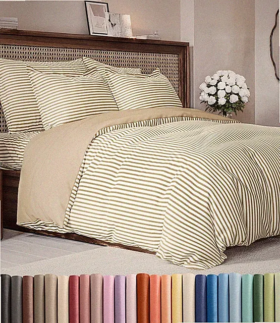 Duvet Cover Queen Size Set - Extra Soft Queen Size Duvet Cover 90 x 90 with 2...